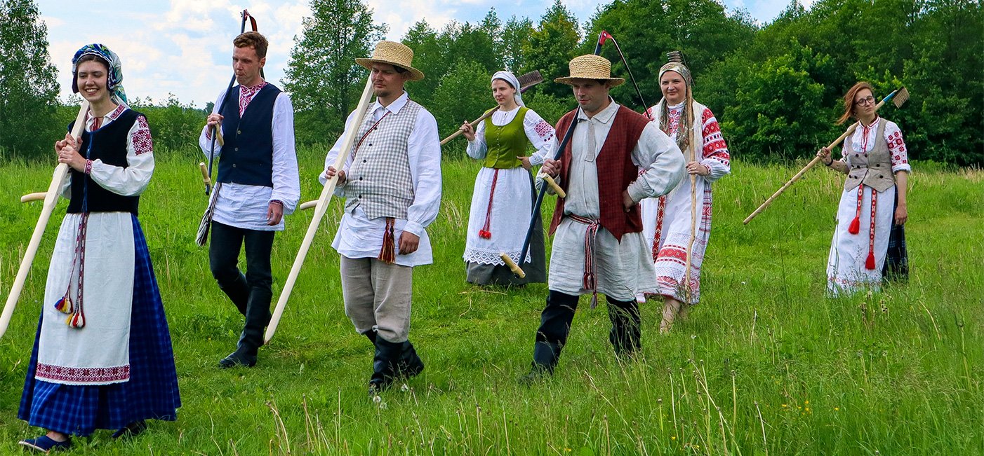 Event "The Feast of the First Mowing" (Museum hay cleaning)