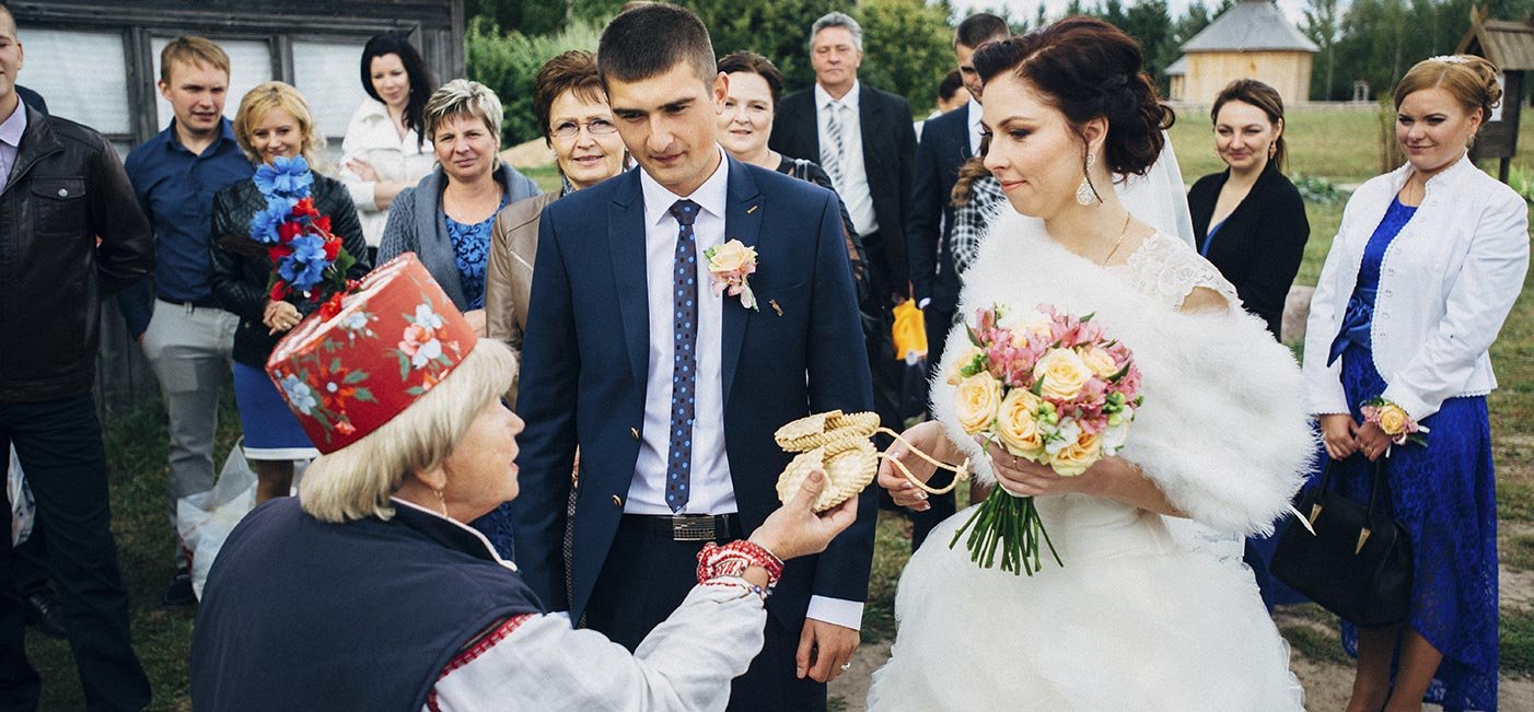 Photo report on the ritual event "Belarusian Wedding Ceremony"