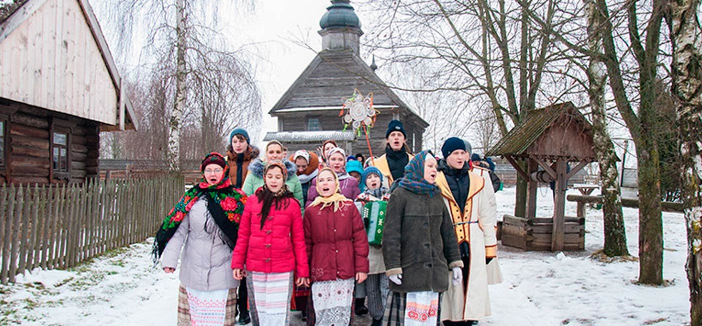 Photo report “Kaliady” in Belarusian scansen!
