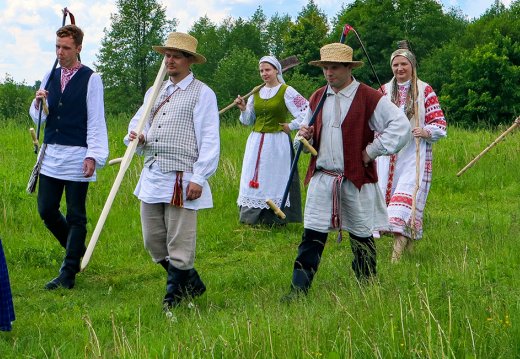 Event "The Feast of the First Mowing" (Museum hay cleaning)