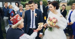 Photo report on the ritual event "Belarusian Wedding Ceremony"