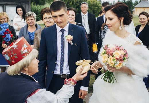 Photo report on the ritual event "Belarusian Wedding Ceremony"