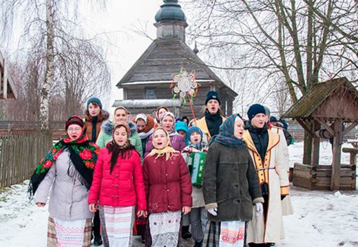 Photo report “Kaliady” in Belarusian scansen!